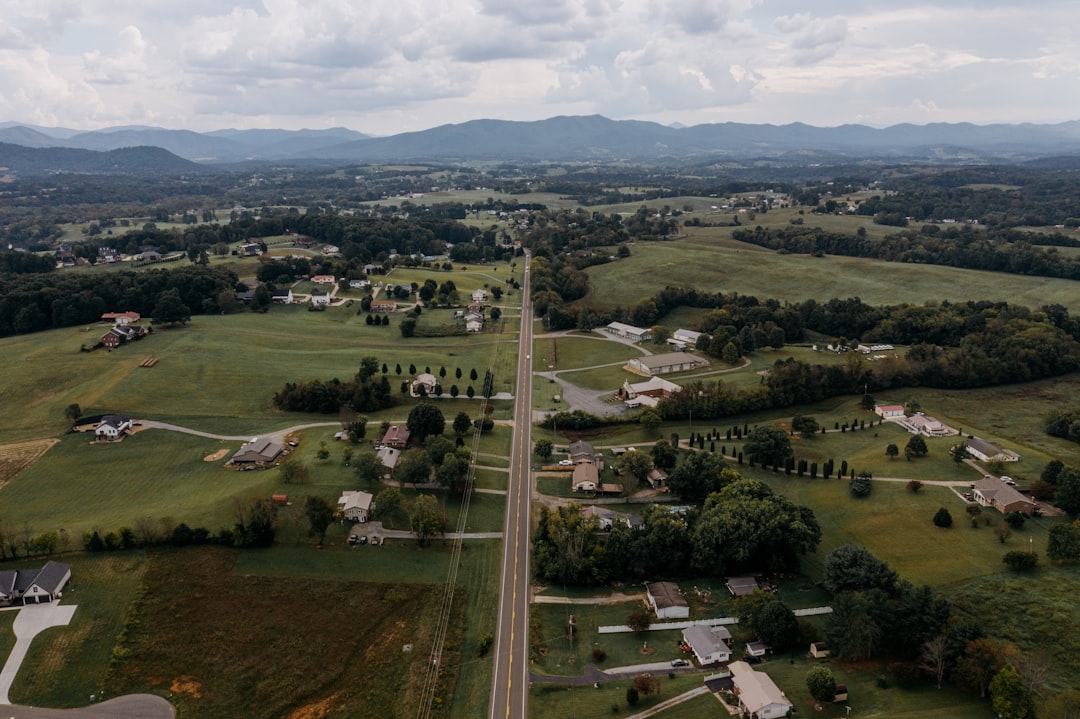 Residential neighborhood in North Jackson, Tennessee